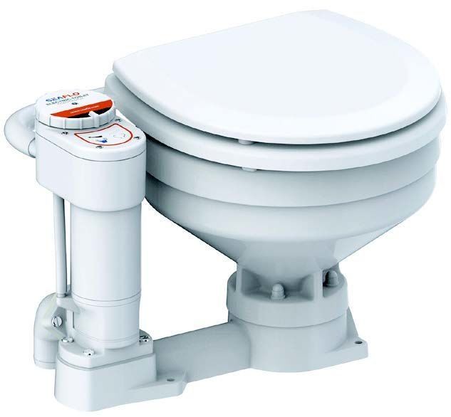 SEAFLO ELEKTRİKLİ TUVALET YANDAN MOTORLU B.TAŞ