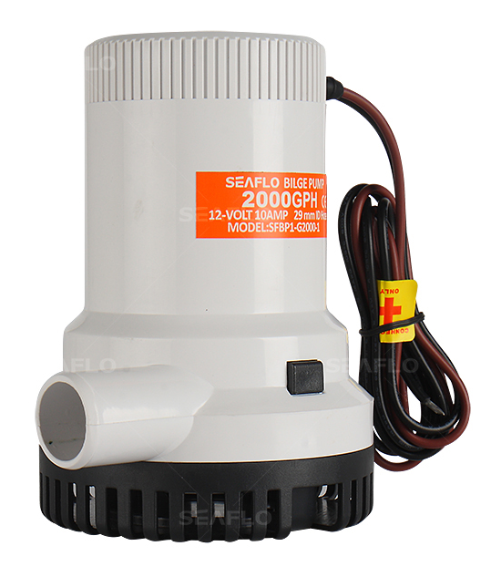 SEAFLO SİNTİNE POMPASI 2000 GPH 12 V