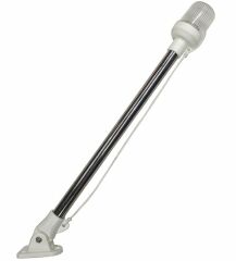 IŞIKLI BAYRAK DİREĞİ SABİT 50cm SİYAH