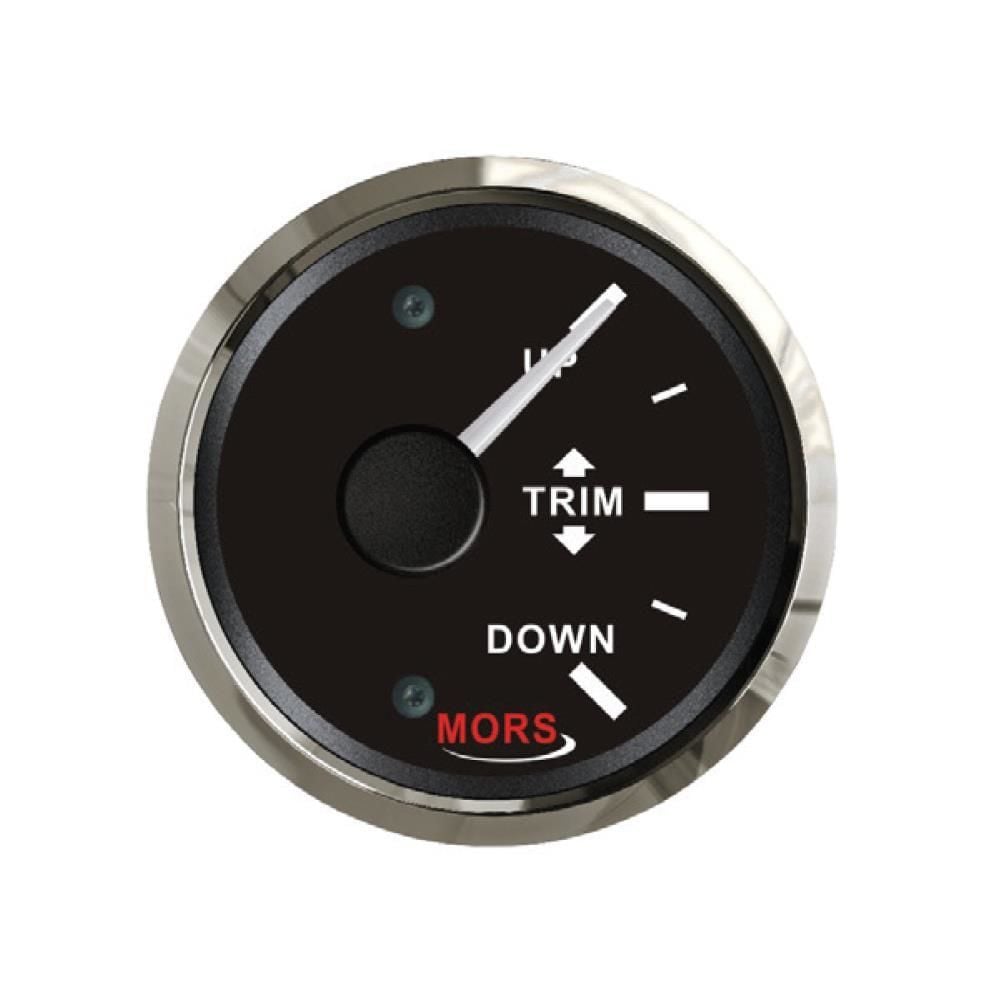 TRİM GÖSTERGESİ 12-24 V SİYAH