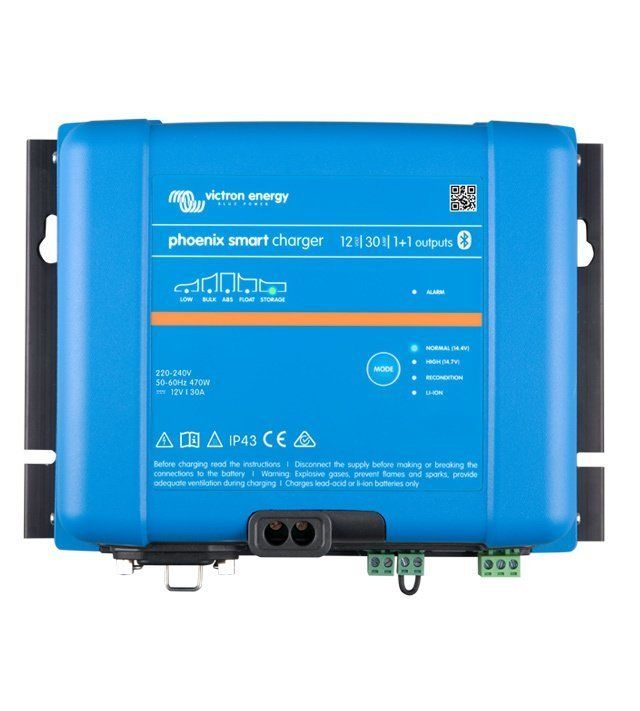 Victron Energy Phoenix Smart IP43 Charger 12/30 (1+1) 120-240V PSC123051095