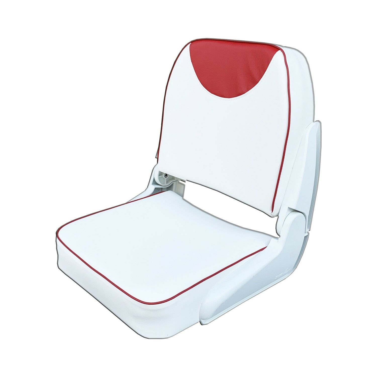 KOLTUK KATLANIR BEYAZ-KIRMIZI 45x36x48cm