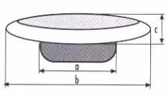 NO:4 ABS GÖVDE KROMAJ TAVAN LAMBASI led 12v