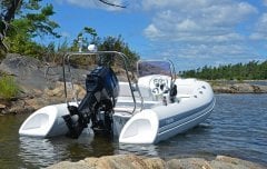 GRAND SİLVERLİNE RİDERS S470NHL HYPALON DELUXE OTURMA GRUPLU KONSOL FİBER TABAN ŞİŞME BOT