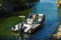 GRAND GOLDEN LINE CRUISERS G850HGL HYPALON GRANDLUXE OTURMA GRUP KONSOLLU FİBER TABANLI ŞİŞME BOT