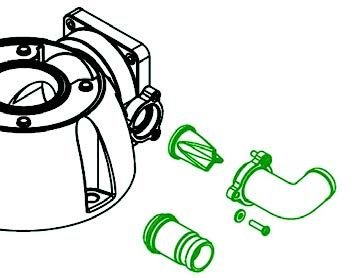 TMC TUVALET MOTOR ÇIKIŞI 3 PARÇA