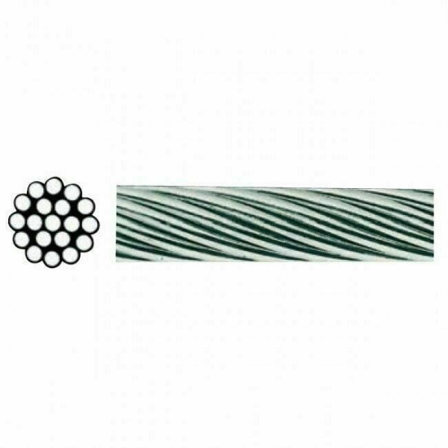 16 MM PASLANMAZ ÇELİK HALAT 1X19 CR-NI