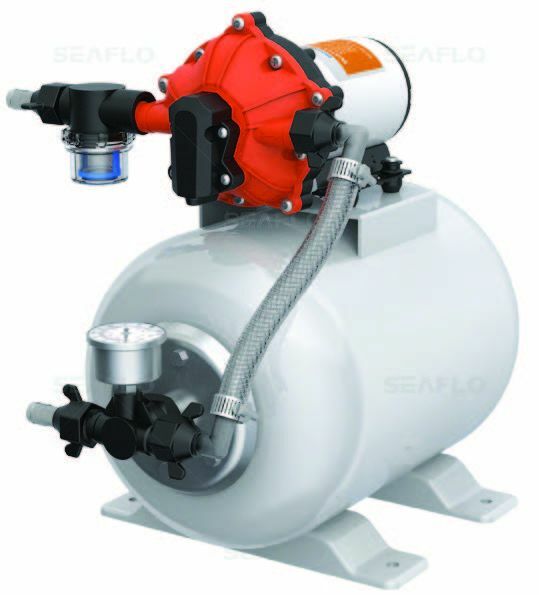 SEAFLO TANKLI HİDROFOR 24 V 18.9 LT. 8.00 LT TANK
