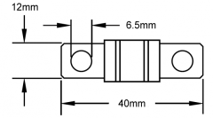 Blue Sea Systems MIDI® Sigortalar AMPER 125A