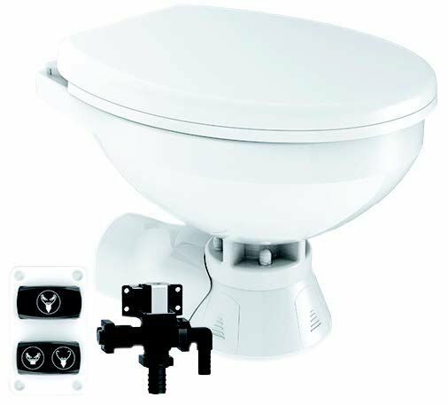 SEAFLO ELEKTRİKLİ SESSİZ TUVALET BÜYÜK TAŞ 24 V