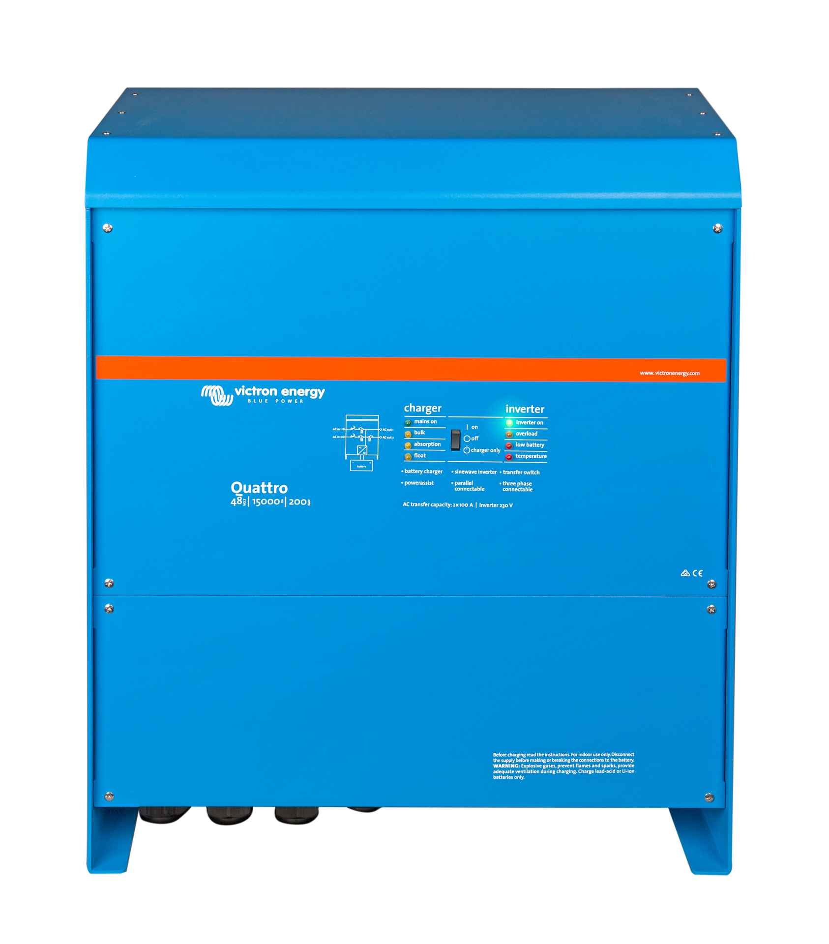 Victron Energy Quattro 48/15000/200-100/100 QUA483150000