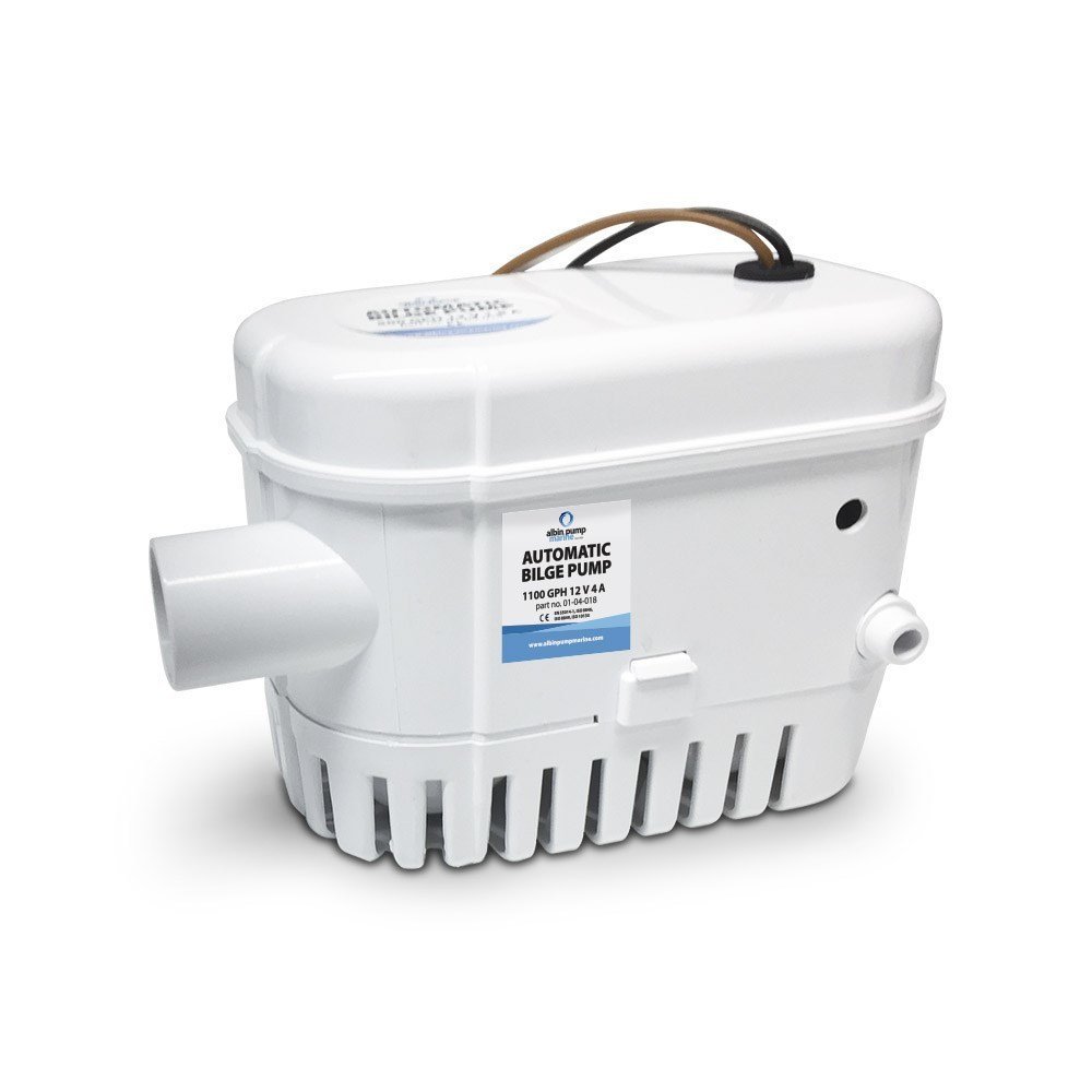 ALBİN PUMP MARİNE 1100 GPH 12 V OTOMATİK SİNTİNE POMPASI