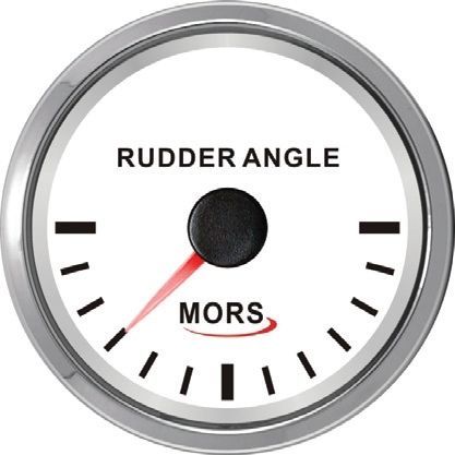 DÜMEN AÇI GÖSTERGESİ 12-24 V BEYAZ  55 MM