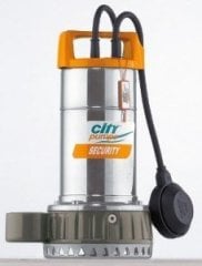 CITY PUMPS SECURITY 30 M Paslanmaz Flatörlü Drenaj Dalgıç Pompası