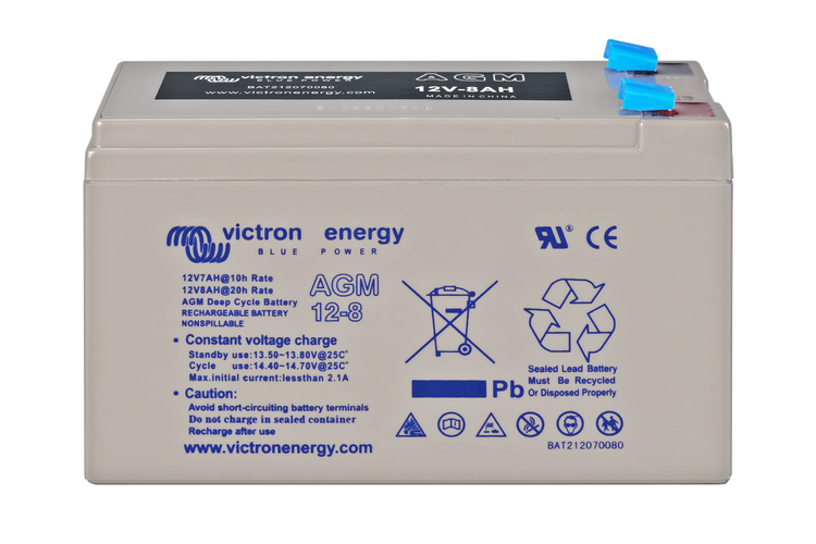 Victron Energy 12V/8Ah AGM Deep Cycle Akü BAT212070084