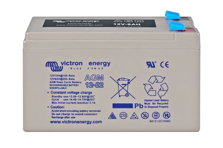 Victron Energy 12V/22Ah AGM Deep Cycle Akü BAT212200084