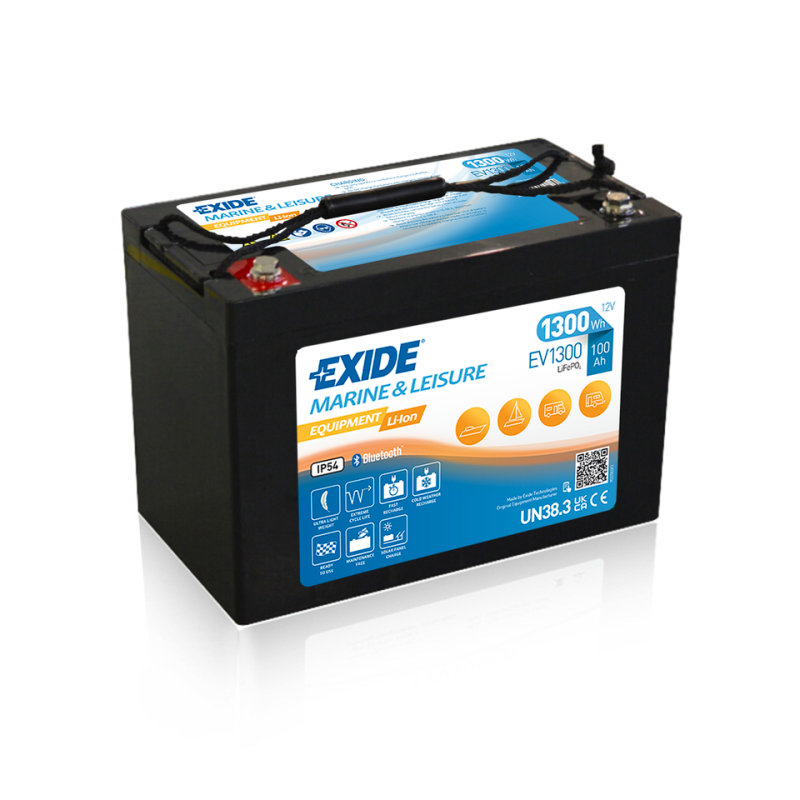 Battery Exide Ev1300 100Ah 1300Wh