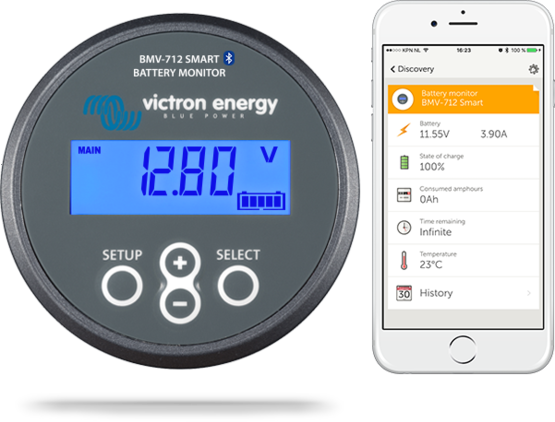 Victron Energy Battery Monitor BMV-712 BLACK Smart