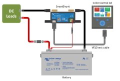 Victron Energy Smartshunt 500A/50mV SHU050150050
