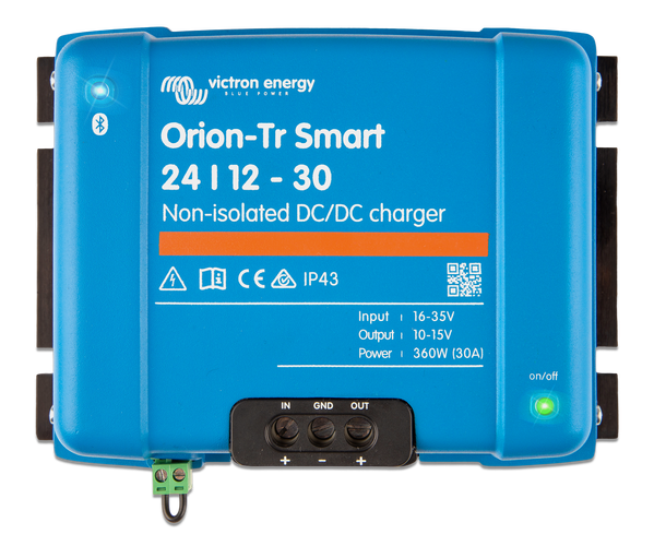 Victron Energy Orion-Tr Smart 24/12-30A Non-isolated DC-DC ch. ORI241236140
