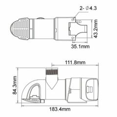 SEAFLO OTOMATİK DÜŞÜK PRO. SİN. POMP. 1100 GPH 12 V