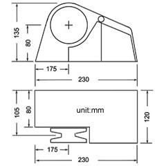 710HS PASLANMAZ KAVALETALI IRGAT 6mm 12v