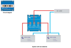 Victron Energy BCD 402 2 batteries 40A BCD000402000