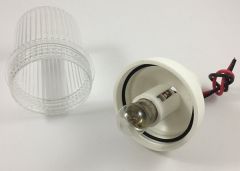 BORU BAŞLI TEPE LAMBASI BEYAZ  LED