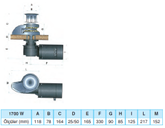 SMART PLUS ZİNCİR IRGATI 1700 W-12 V H.FENERLİ 10 MM Z.
