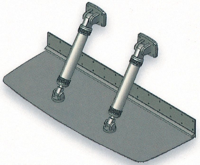BENNET FLAP 31X122 CM ÇİFT PİSTONLU KOMPLE