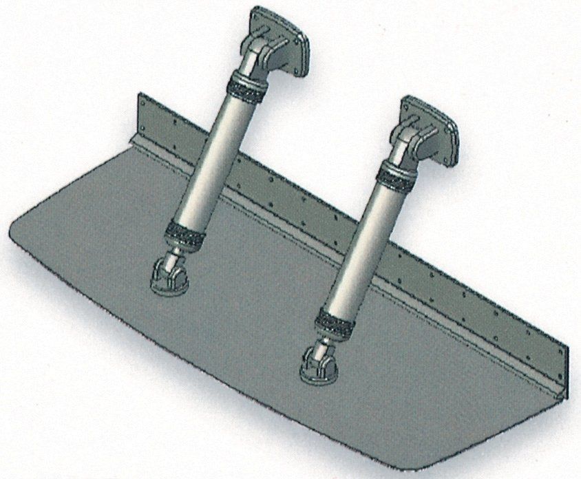 BENNET FLAP 31X41 CM ÇİFT PİSTONLU KOMPLE