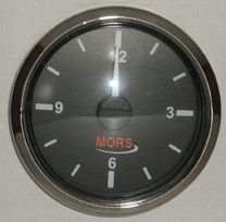 ZAMAN SAATİ 12-24 V SİYAH