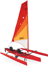 Hobie Mirage Tandem Island Red Hibiscus