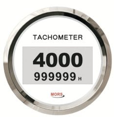 DİJİTAL DEVİR GÖSTERGESİ 4000 RPM 12-24V BEYAZ