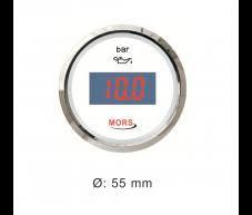 DİJİTAL YAĞ GÖSTERGESİ   5 BAR 12-24V BEYAZ