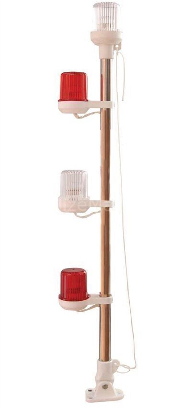 IŞIKLI BAYRAK DİREĞİ ARIZA FENERLİ 72 CM