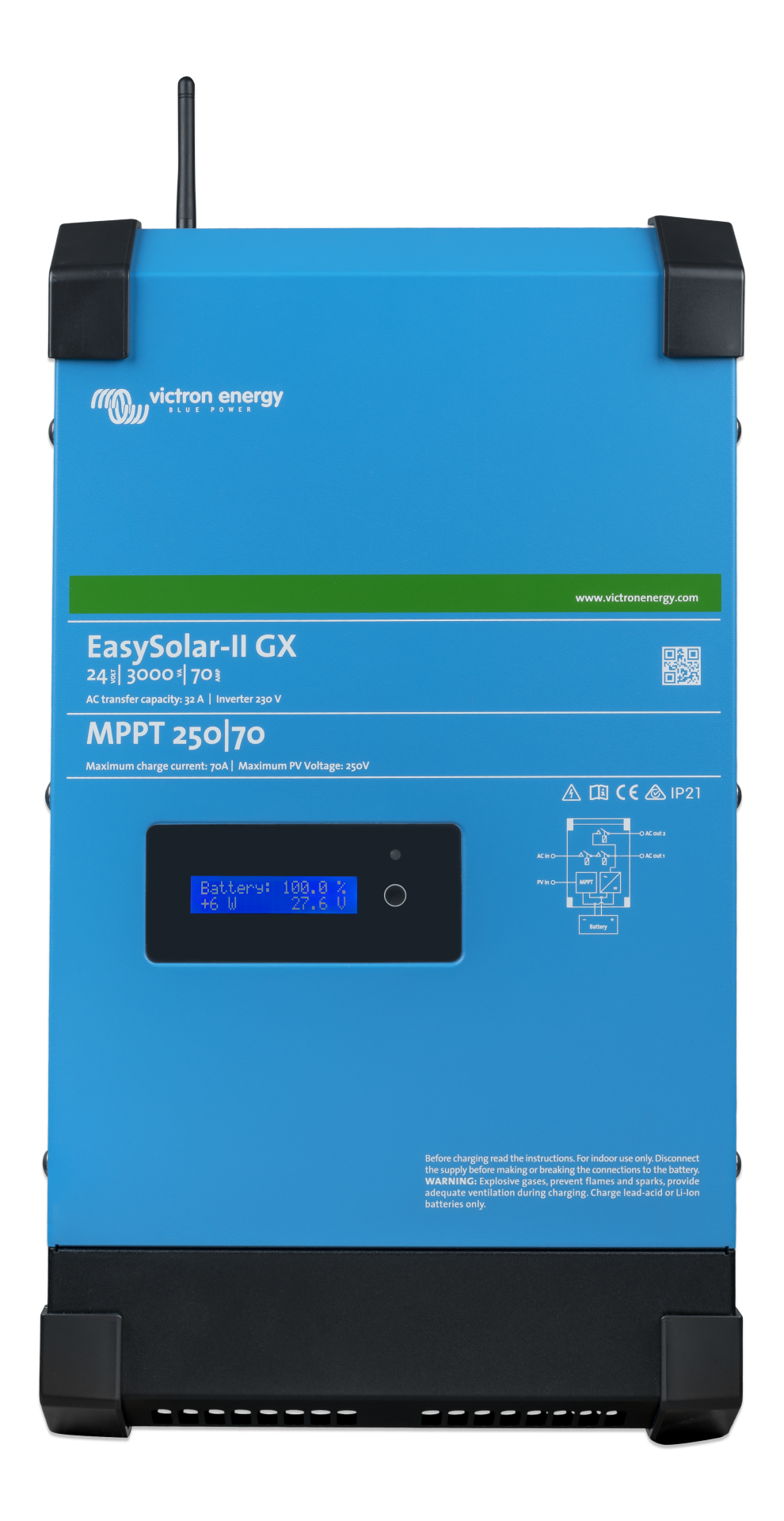 Victron Energy EasySolar-II 24/3000/70-32 MPPT 250/70 GX PMP242307010