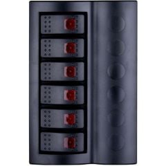 BFY 6'LI   SWITCH PANEL OTOMATİK SİGORTA VE IŞIKLI