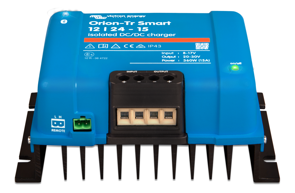 Victron Energy Orion-Tr Smart 12/24-15A Isolated DC-DC charger ORI122436120