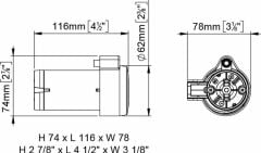 M2 KORNA KOMPRESÖRÜ 1bar 24v