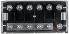 Six-way fuse holder for Mega-fuse with busbar (250A) CIP050060000