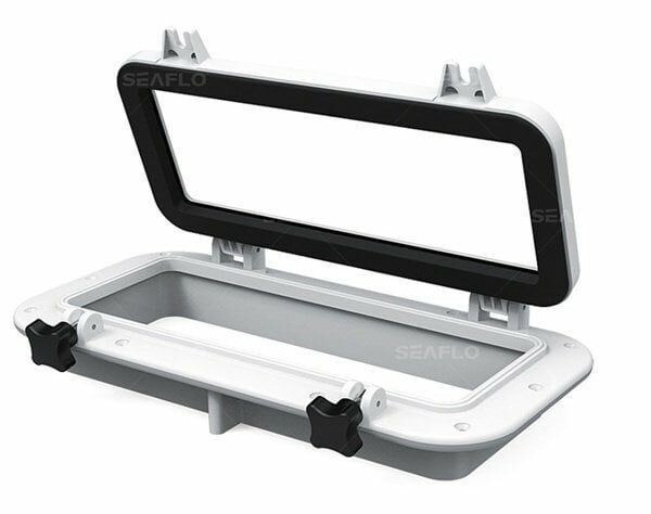 SEAFLO PLASTİK LUMBOZ DİKDÖRTGEN 20X40 CM BEYAZ