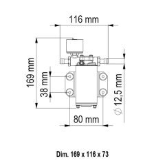 UP2/E ELEKTRONİK KONTROLLÜ BASINÇ POMPASI 12/24v