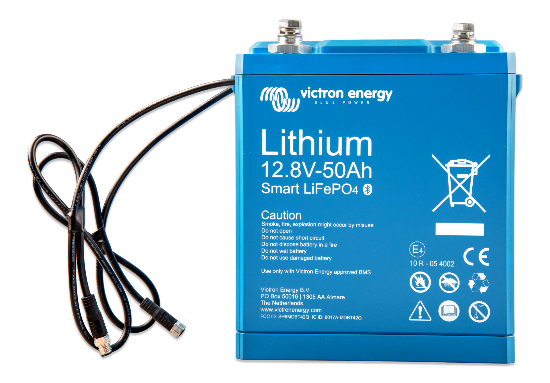 Victron Energy LiFePO4 battery 12,8V/50Ah - Smart BAT512050610