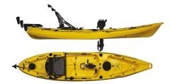 Seaflo TEK KİŞİLİK PEDALLI KANO SARI