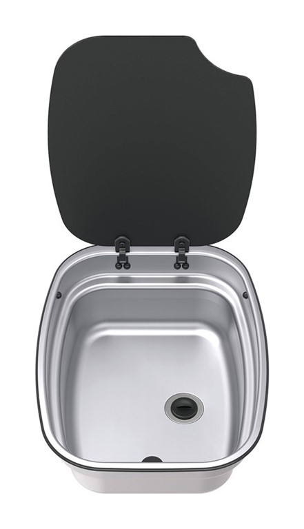 Thetford Dikdörtgen Eviye - Paslanmaz Çelik - 360 * 153 * 470mm