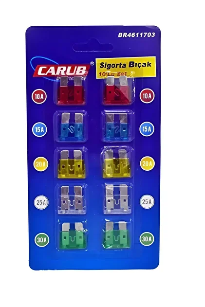 BIÇAK SİGORTA SETİ 10'LU