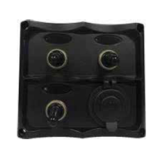 SWITCH PANEL 3 LÜ İZOLELİ,usb
