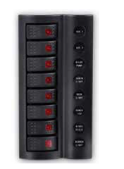 SWITCH PANEL 8 Lİ ÇİFT led