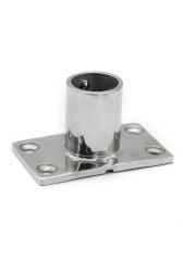 KROM TABAN 90 DERECE KARE ÇAP:25 MM